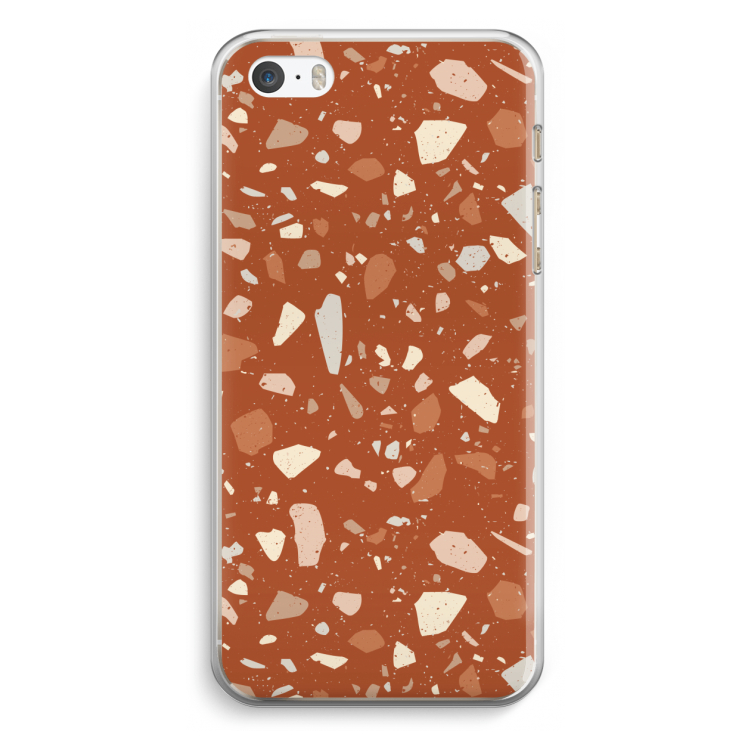 Terrazzo N°22: iPhone 5 / 5S / SE Transparant Hoesje