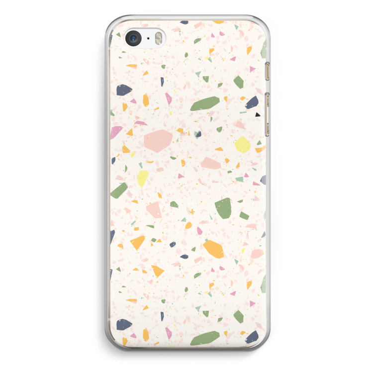 Terrazzo N°21: iPhone 5 / 5S / SE Transparant Hoesje