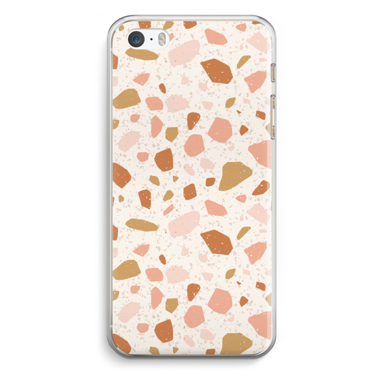 Terrazzo N°18: iPhone 5 / 5S / SE Transparant Hoesje
