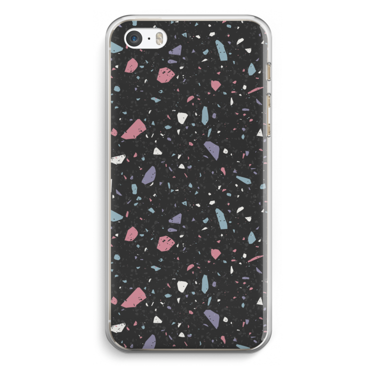 Terrazzo N°16: iPhone 5 / 5S / SE Transparant Hoesje