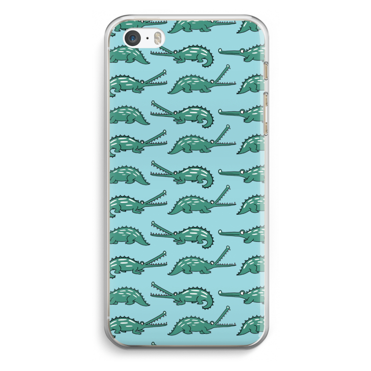 Kroko: iPhone 5 / 5S / SE Transparant Hoesje