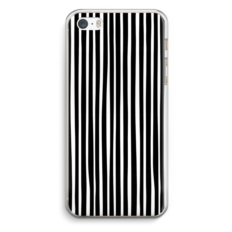 Stripes: iPhone 5 / 5S / SE Transparant Hoesje
