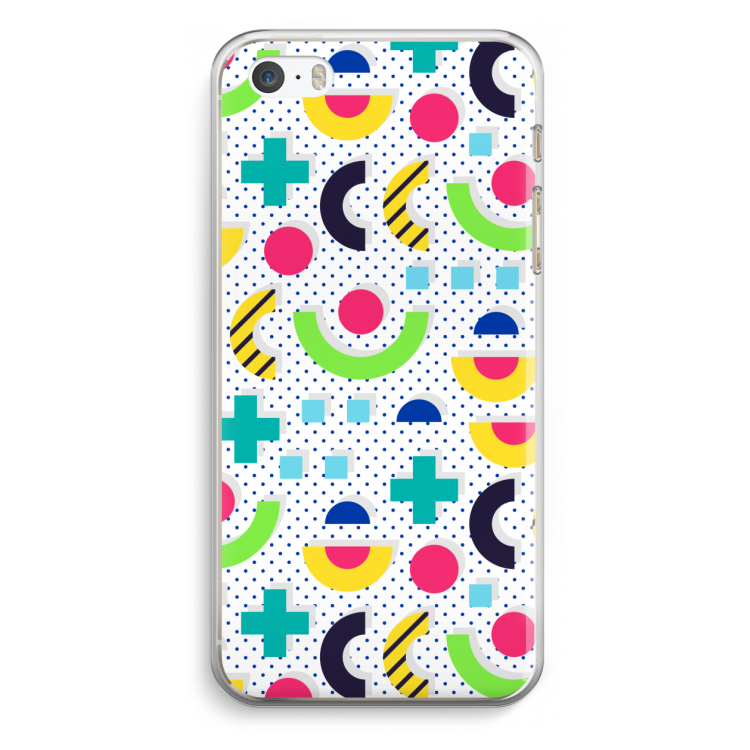 8-bit N°1: iPhone 5 / 5S / SE Transparant Hoesje