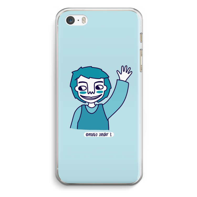 Zwaai: iPhone 5 / 5S / SE Transparant Hoesje