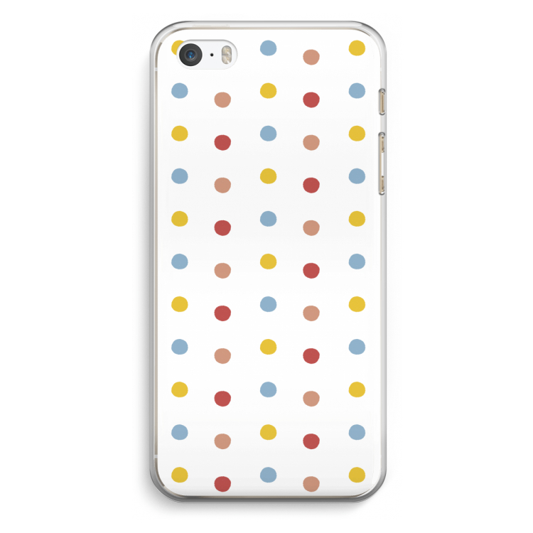 Bollen: iPhone 5 / 5S / SE Transparant Hoesje