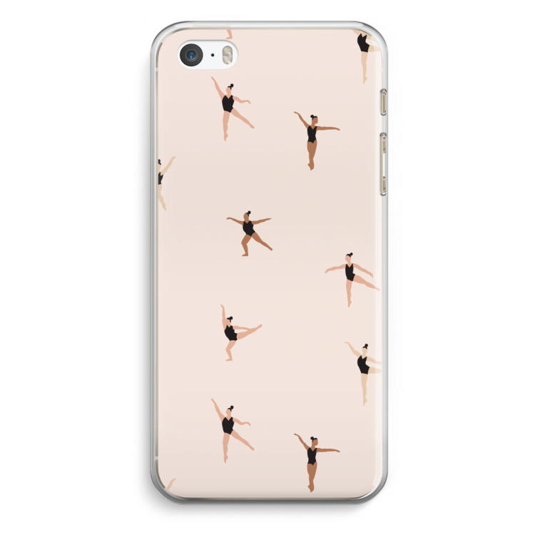 Dancing #1: iPhone 5 / 5S / SE Transparant Hoesje