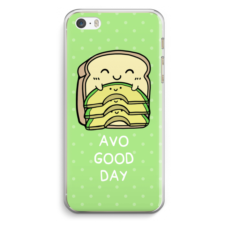 Avo Good Day: iPhone 5 / 5S / SE Transparant Hoesje