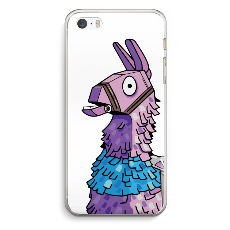 Lama: iPhone 5 / 5S / SE Transparant Hoesje