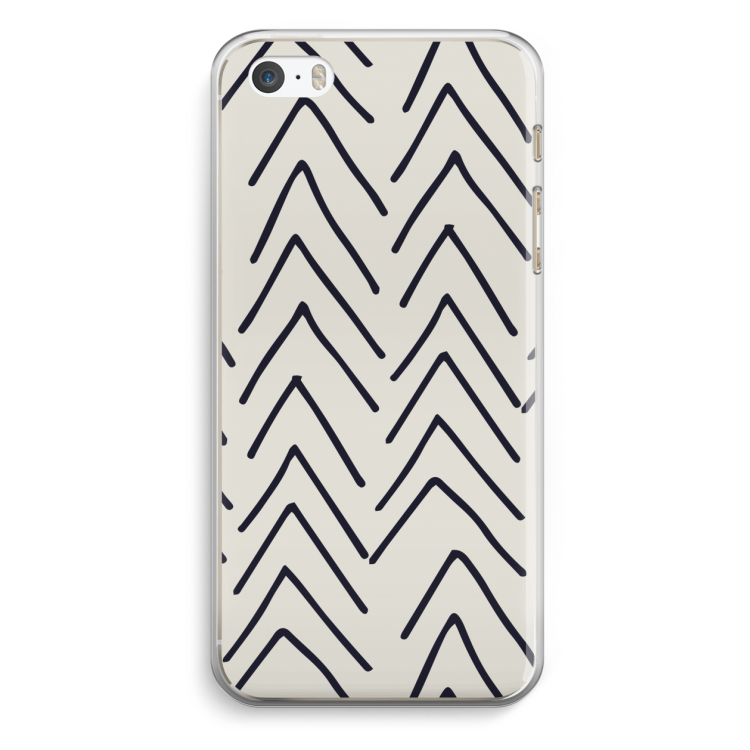 Marrakech Arrows: iPhone 5 / 5S / SE Transparant Hoesje