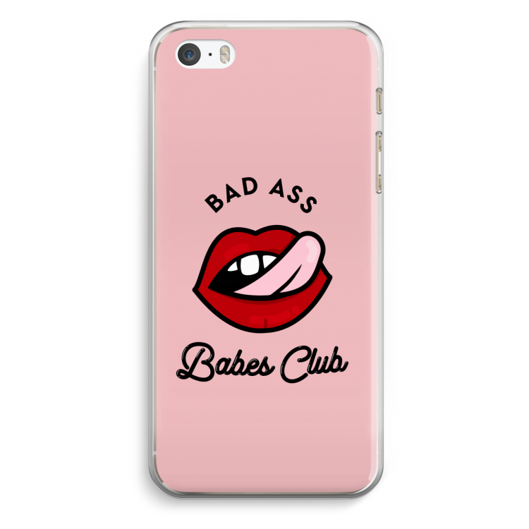 Badass Babes Club: iPhone 5 / 5S / SE Transparant Hoesje