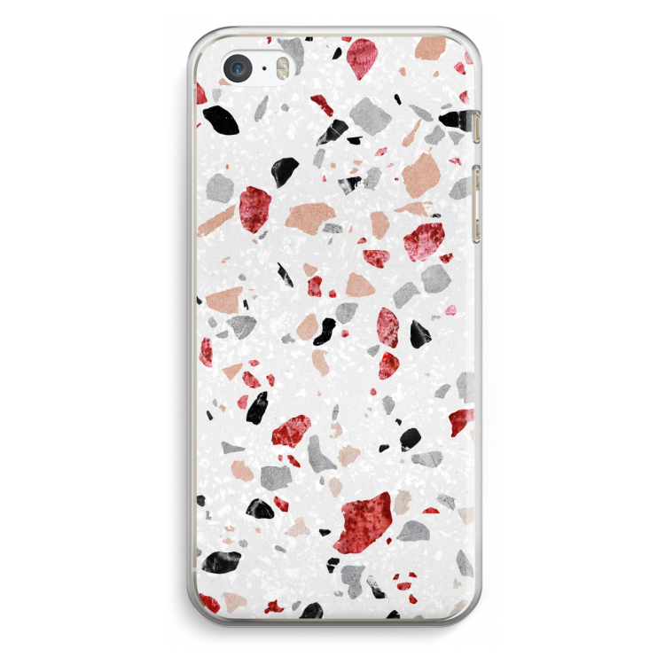 Terrazzo N°12: iPhone 5 / 5S / SE Transparant Hoesje