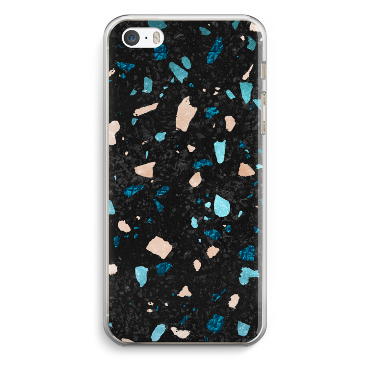 Terrazzo N°11: iPhone 5 / 5S / SE Transparant Hoesje