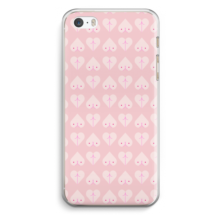 Ass 'n Titties: iPhone 5 / 5S / SE Transparant Hoesje