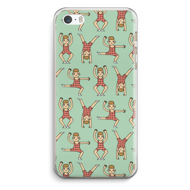 Gymboys: iPhone 5 / 5S / SE Transparant Hoesje