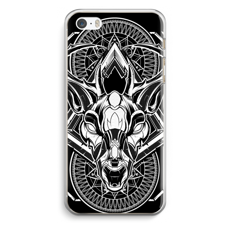 Oh Deer: iPhone 5 / 5S / SE Transparant Hoesje