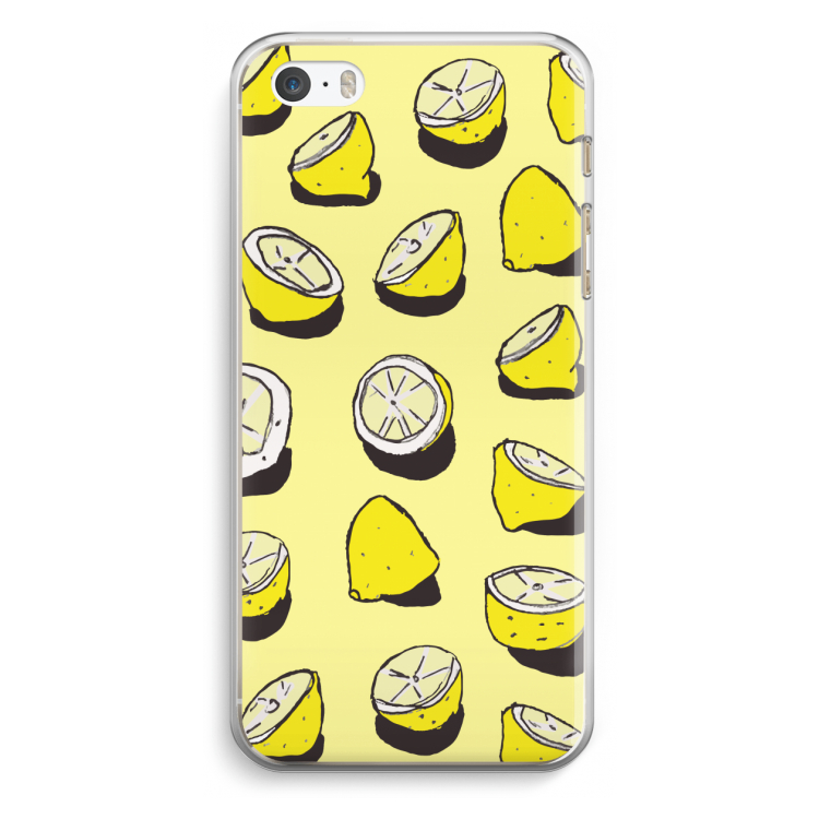 When Life Gives You Lemons...: iPhone 5 / 5S / SE Transparant Hoesje