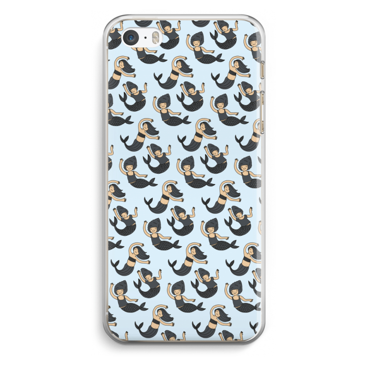 Zeemeermin: iPhone 5 / 5S / SE Transparant Hoesje