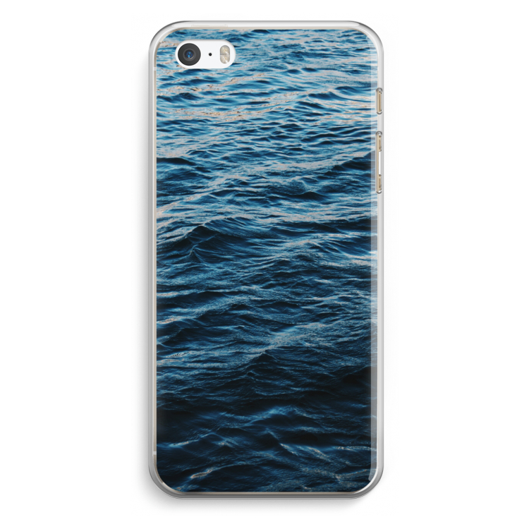 Oceaan: iPhone 5 / 5S / SE Transparant Hoesje