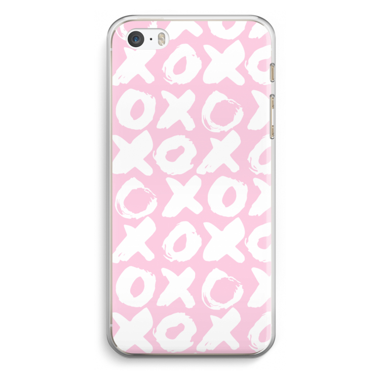 XOXO: iPhone 5 / 5S / SE Transparant Hoesje