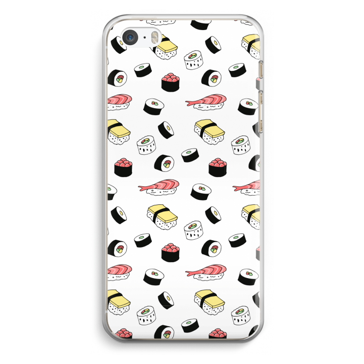 Sushi time: iPhone 5 / 5S / SE Transparant Hoesje