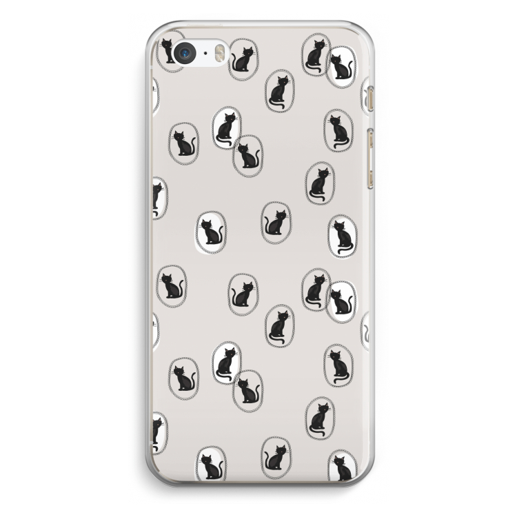 Miauw: iPhone 5 / 5S / SE Transparant Hoesje
