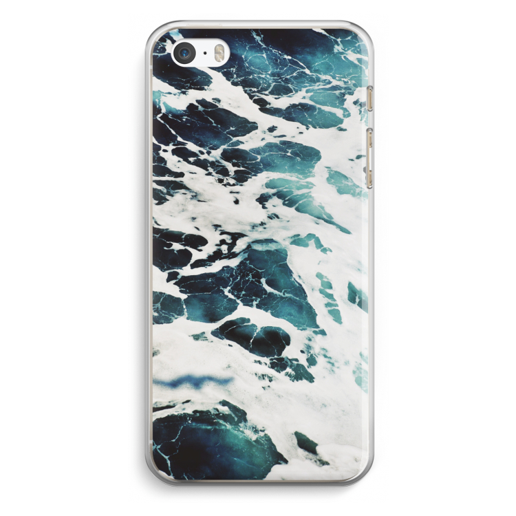 Golven: iPhone 5 / 5S / SE Transparant Hoesje