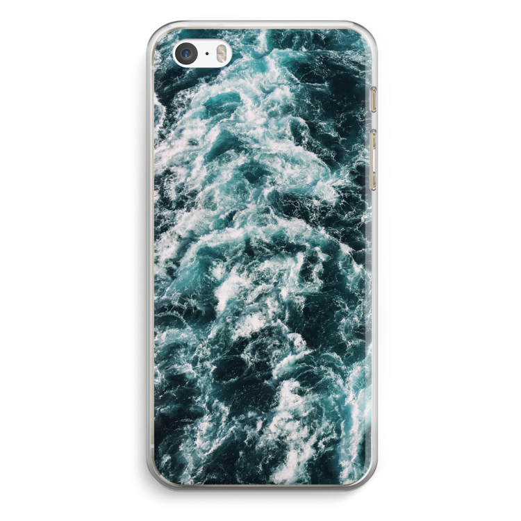 Zee golf: iPhone 5 / 5S / SE Transparant Hoesje