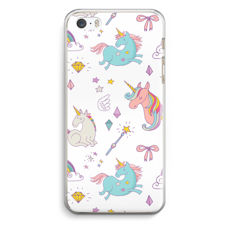 Fantasiewereld: iPhone 5 / 5S / SE Transparant Hoesje