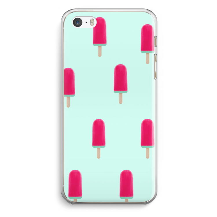 Waterijsje: iPhone 5 / 5S / SE Transparant Hoesje