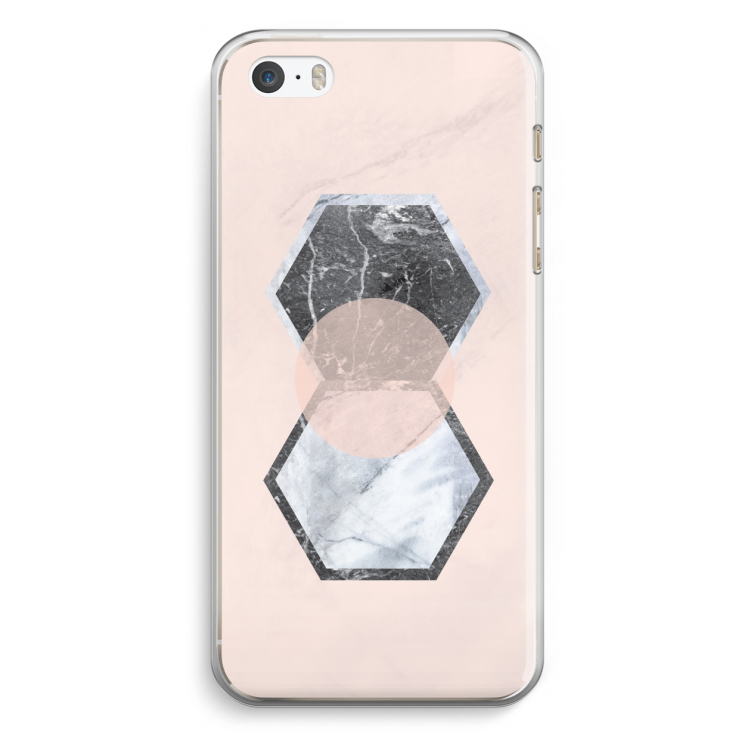 Creatieve toets: iPhone 5 / 5S / SE Transparant Hoesje