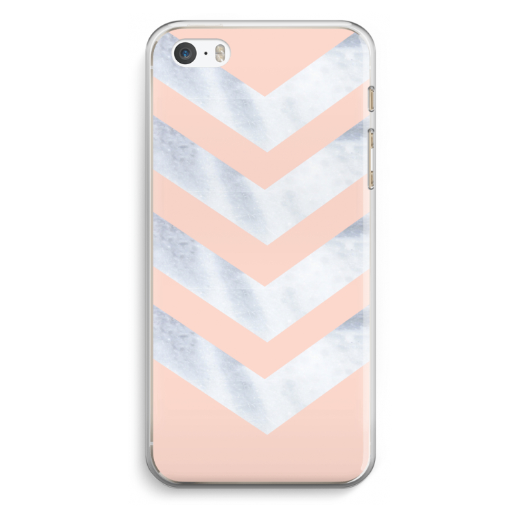 Marmeren pijlen: iPhone 5 / 5S / SE Transparant Hoesje
