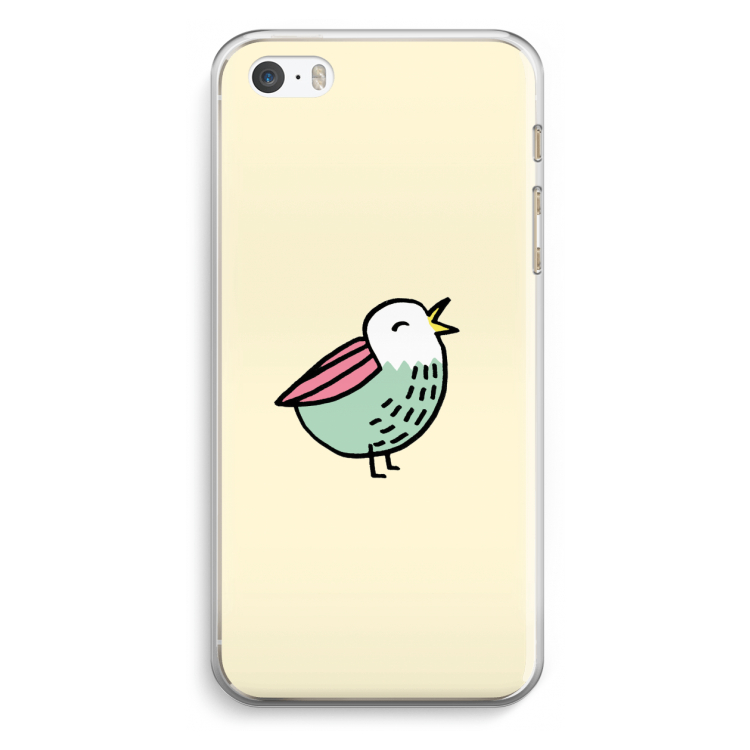 Birdy: iPhone 5 / 5S / SE Transparant Hoesje