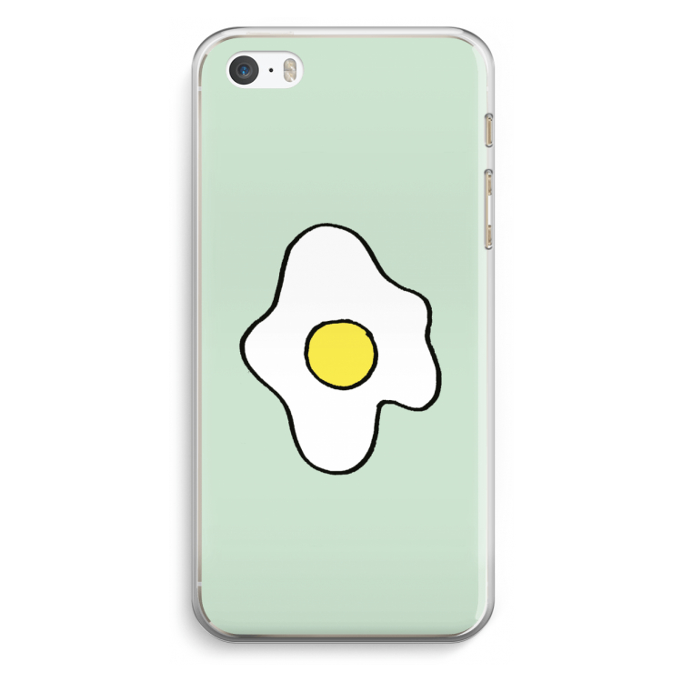 Spiegelei: iPhone 5 / 5S / SE Transparant Hoesje