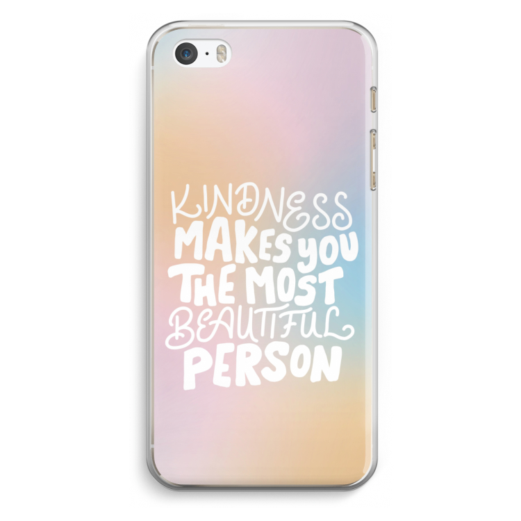 The prettiest: iPhone 5 / 5S / SE Transparant Hoesje