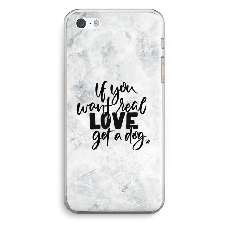 Partner in crime: iPhone 5 / 5S / SE Transparant Hoesje