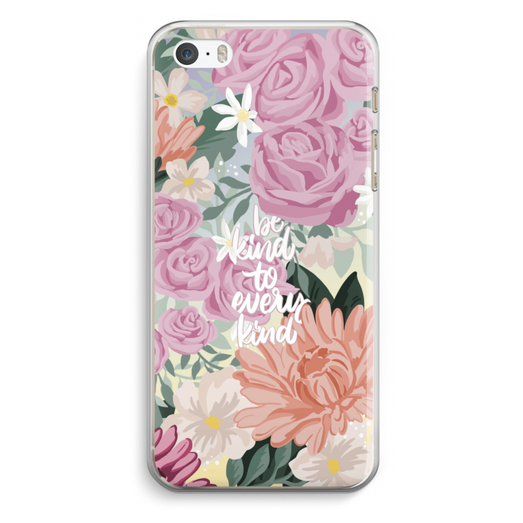 Kindness matters: iPhone 5 / 5S / SE Transparant Hoesje