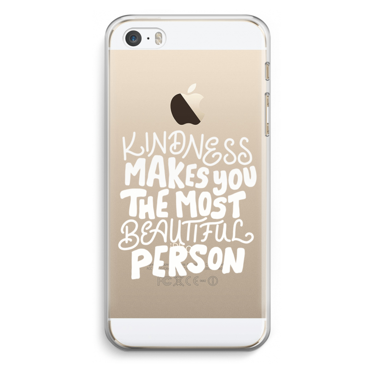 The prettiest: iPhone 5 / 5S / SE Transparant Hoesje