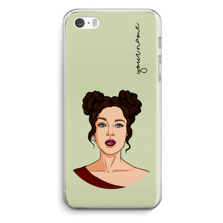 Pop-Art Creator: iPhone 5 / 5S / SE Transparant Hoesje