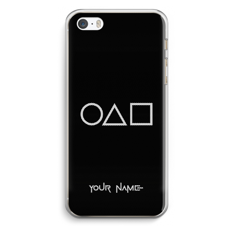 Squid Game: iPhone 5 / 5S / SE Transparant Hoesje
