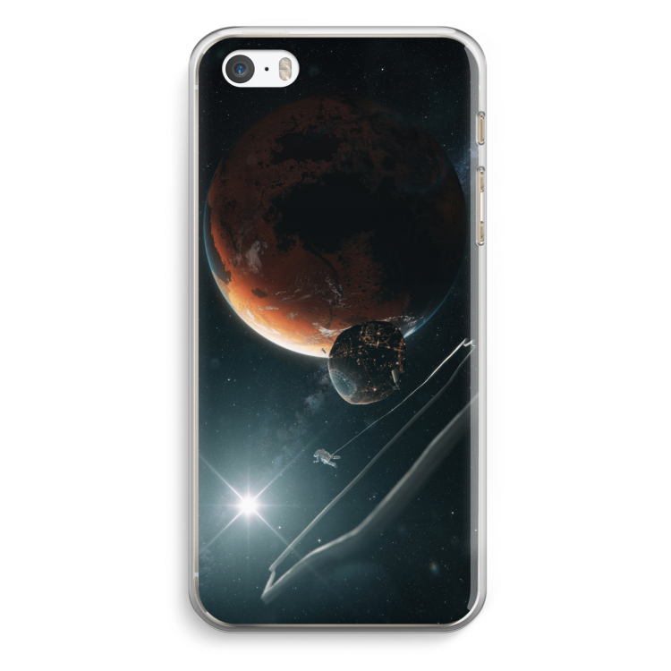 Mars Renaissance: iPhone 5 / 5S / SE Transparant Hoesje