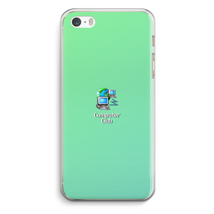 Win98: iPhone 5 / 5S / SE Transparant Hoesje