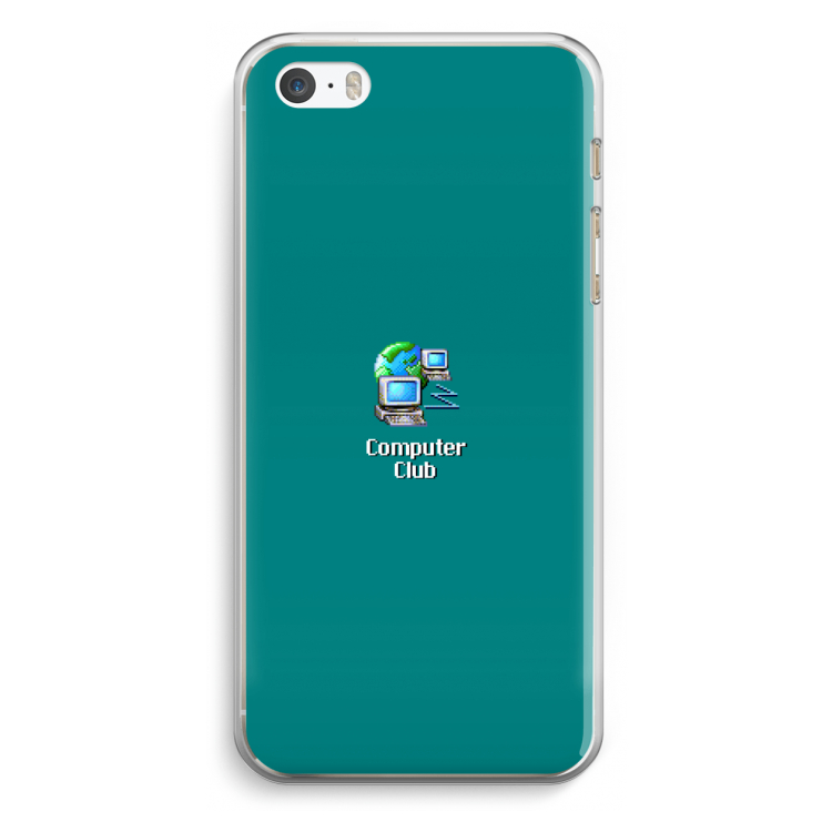 Win98: iPhone 5 / 5S / SE Transparant Hoesje