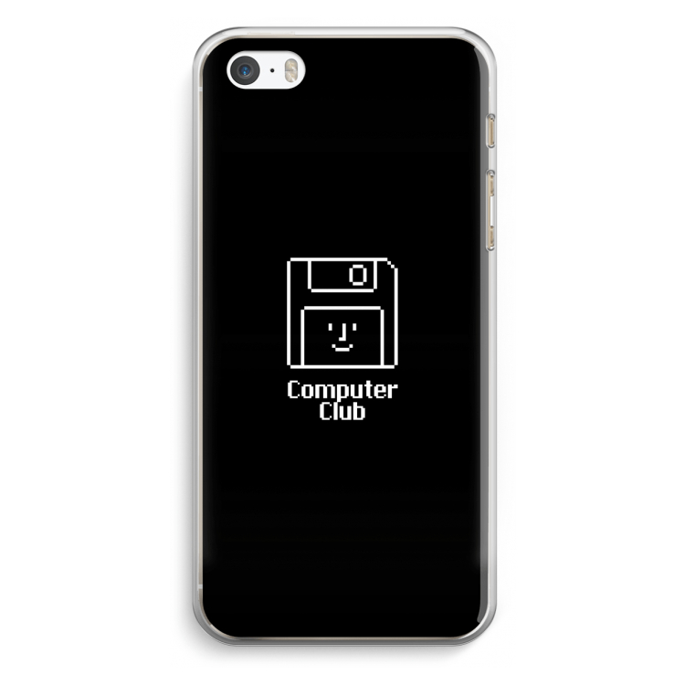 Hello: iPhone 5 / 5S / SE Transparant Hoesje