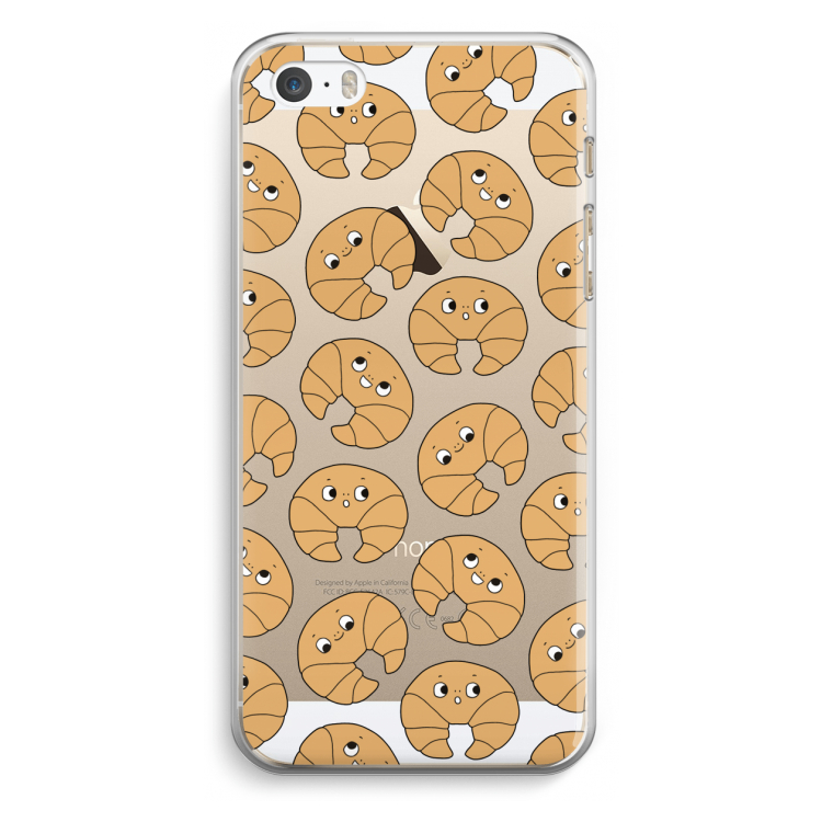 Croissant: iPhone 5 / 5S / SE Transparant Hoesje