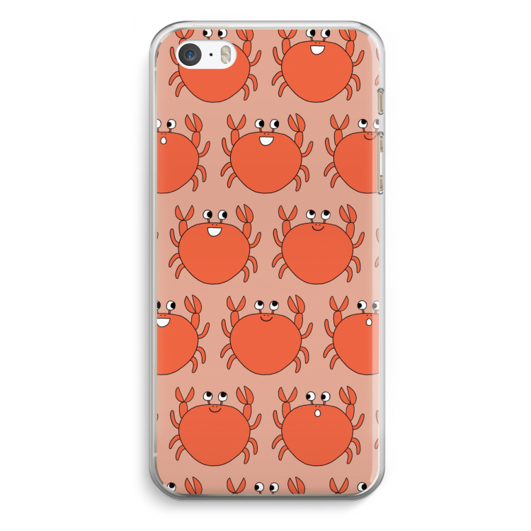 Krab: iPhone 5 / 5S / SE Transparant Hoesje