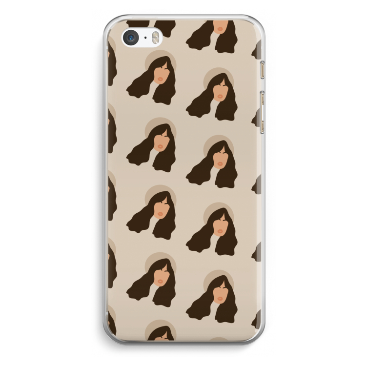 Bonjour mon amour: iPhone 5 / 5S / SE Transparant Hoesje