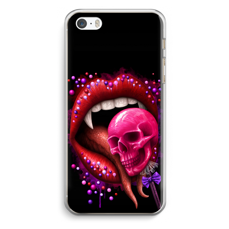 Dodelijk zoet: iPhone 5 / 5S / SE Transparant Hoesje