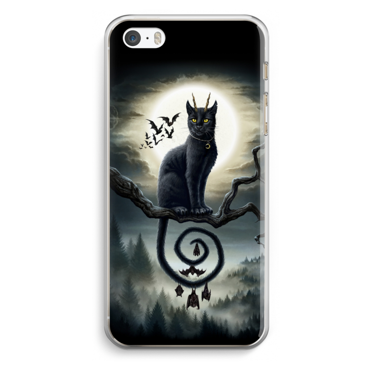 Moonlight Companions: iPhone 5 / 5S / SE Transparant Hoesje