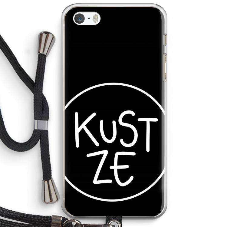 KUST ZE: iPhone 5 / 5S / SE Transparant Hoesje met koord