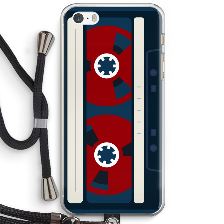 Here's your tape: iPhone 5 / 5S / SE Transparant Hoesje met koord